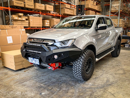2021 Dmax Predator bar fitted with optional stealth hoop and twin light bars