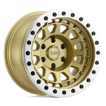 MATTE GOLD W/ MACHINED RING