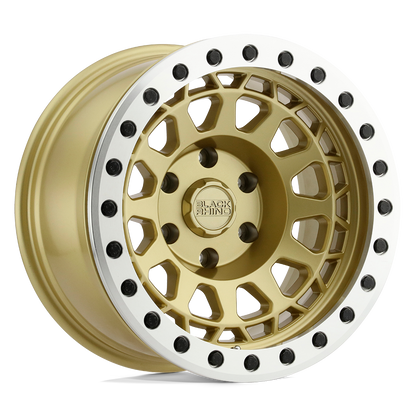 MATTE GOLD W/ MACHINED RING