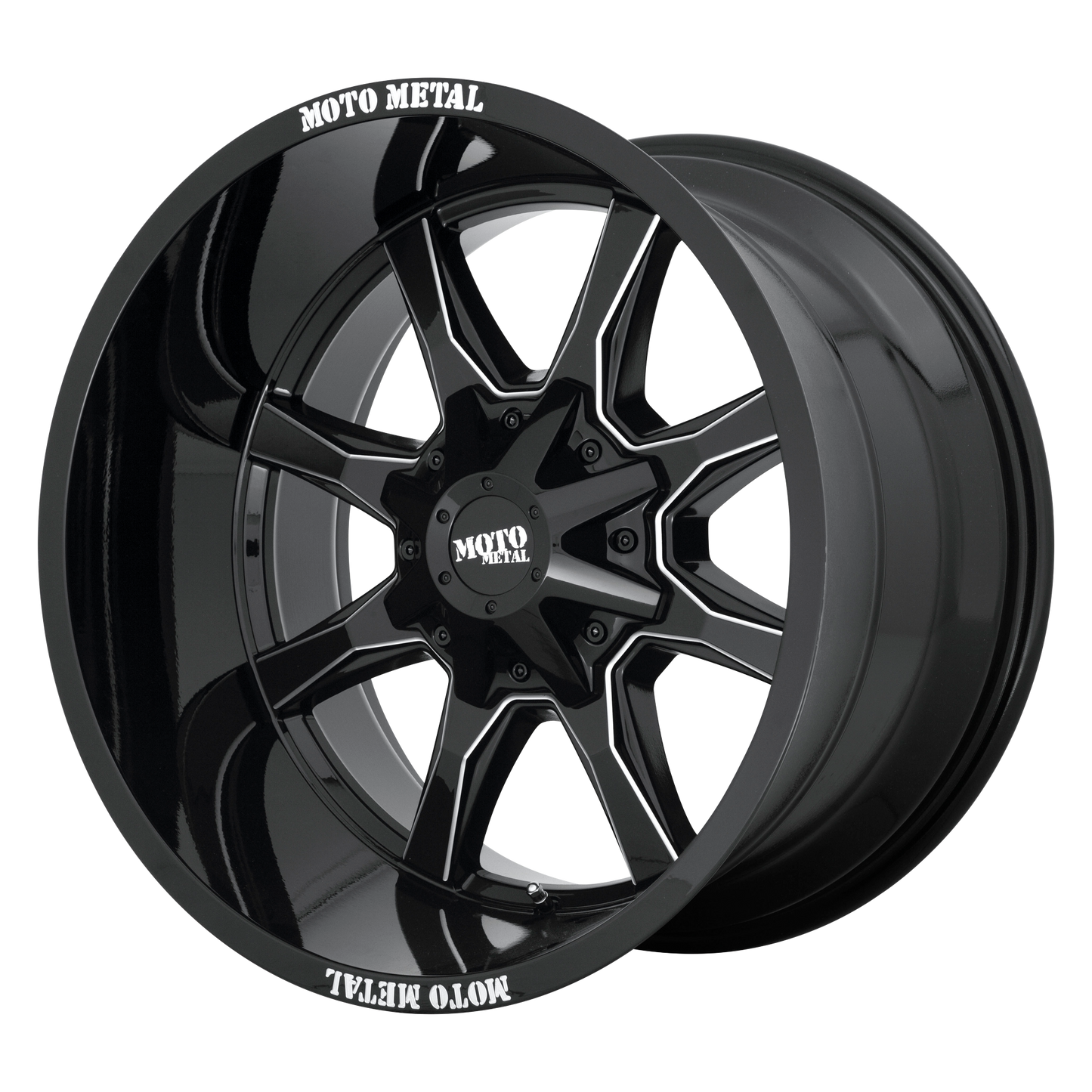GLOSS BLACK MILL MOTO METAL LP