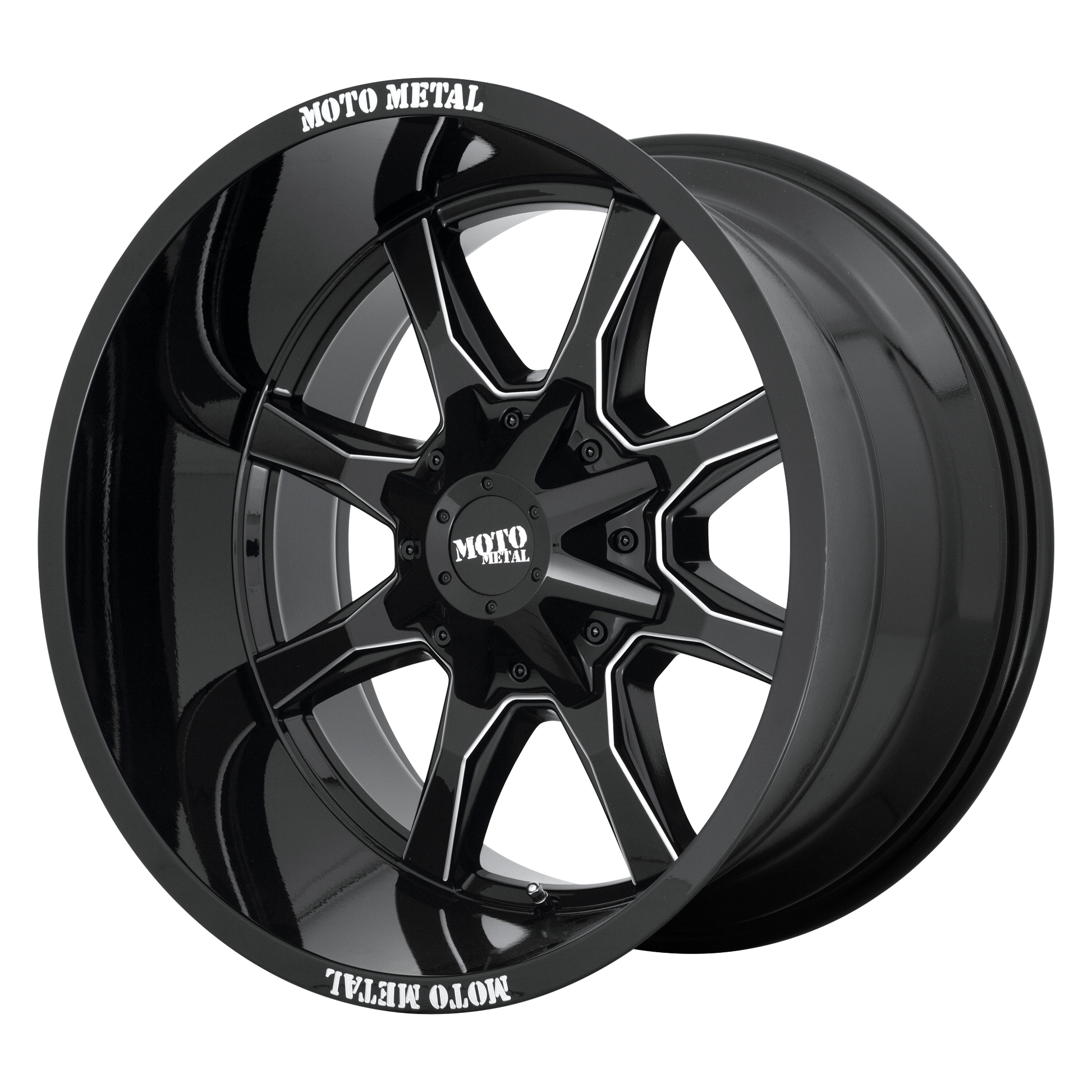 GLOSS BLACK MILL MOTO METAL LP