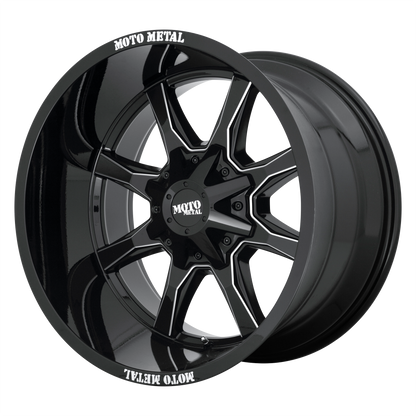 GLOSS BLACK MILL MOTO METAL LP