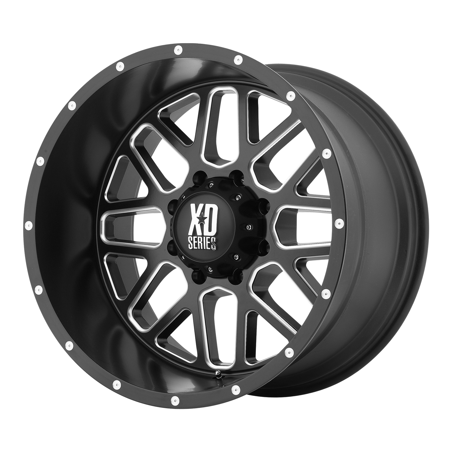 SATIN BLACK MILLED W/ BTCC
