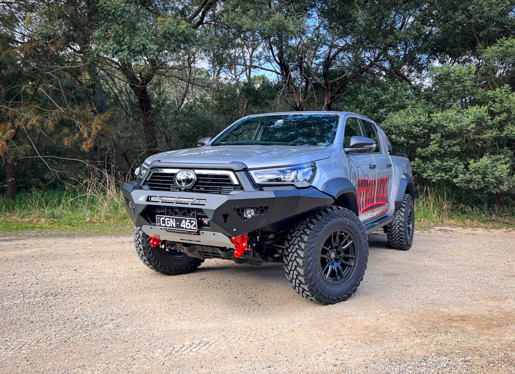 Hilux Wide Body Rogue Predator bar with optional 22" LED light bar