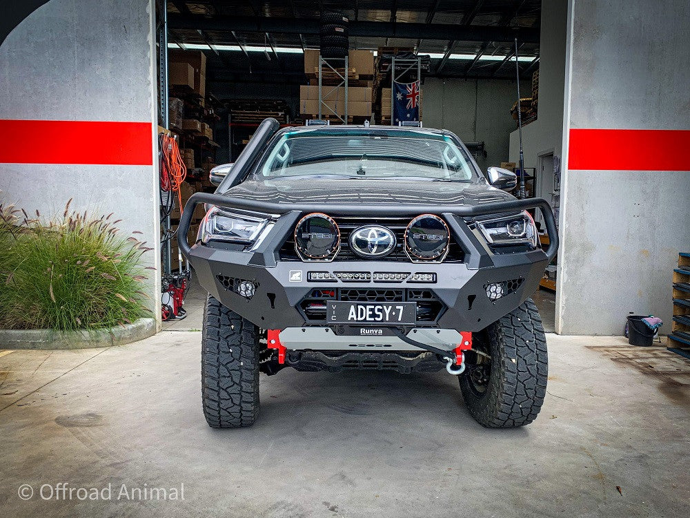 Toro Bull bar, To suitToyota Hilux N80, 2020-2025 (MY21-MY25)