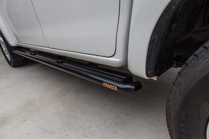 Isuzu D-Max 2012-2020 FLAT Rock Sliders / Side Steps - No Ally Step
