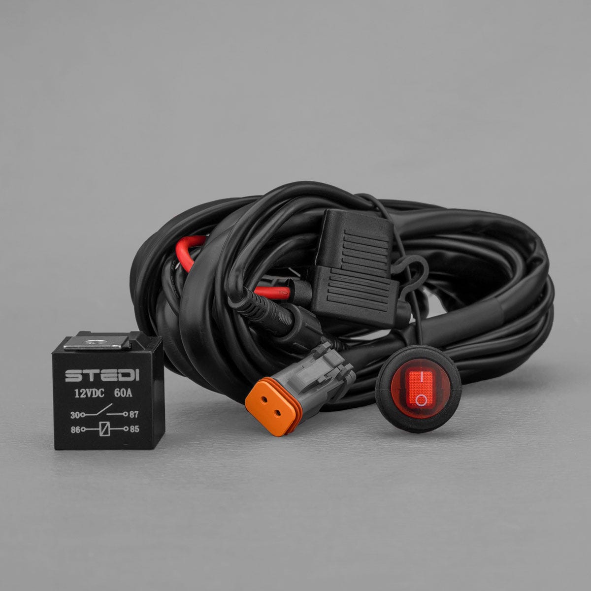 Led Work Light Wiring Harness Kit (Not High Beam Triggered)