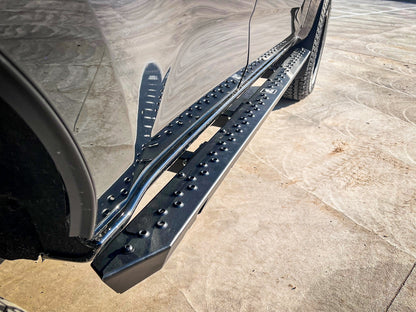 Isuzu MUX rock sliders