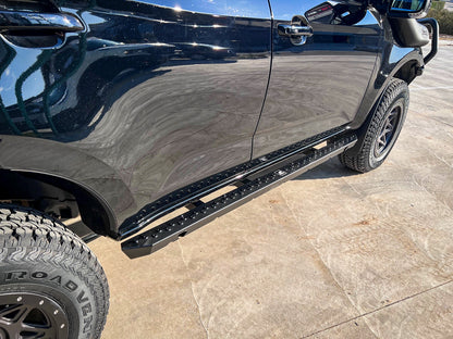 Isuzu MUX rock sliders