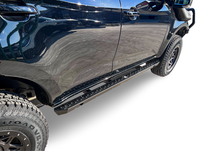 Isuzu MUX rock sliders