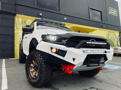 BT50 Predator bar with optional stealth hoop and lights, this bar is colour coded