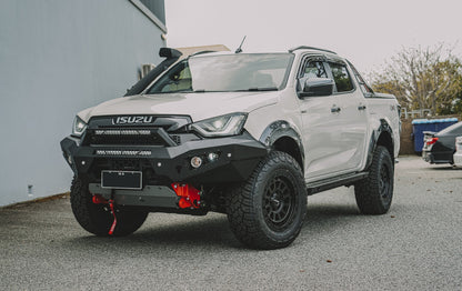 2021 Dmax Predator bar fitted with optional stealth hoop and twin light bars