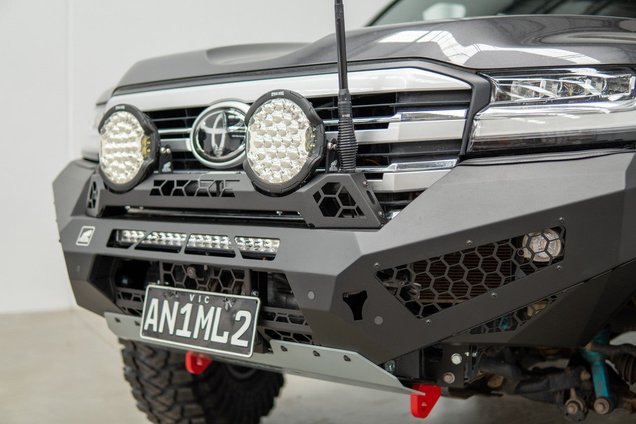 Predator bar with rally hoop