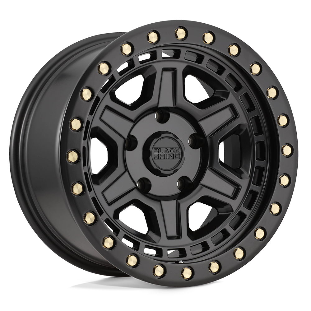 MATTE BLACK W/ BRASS BOLTS