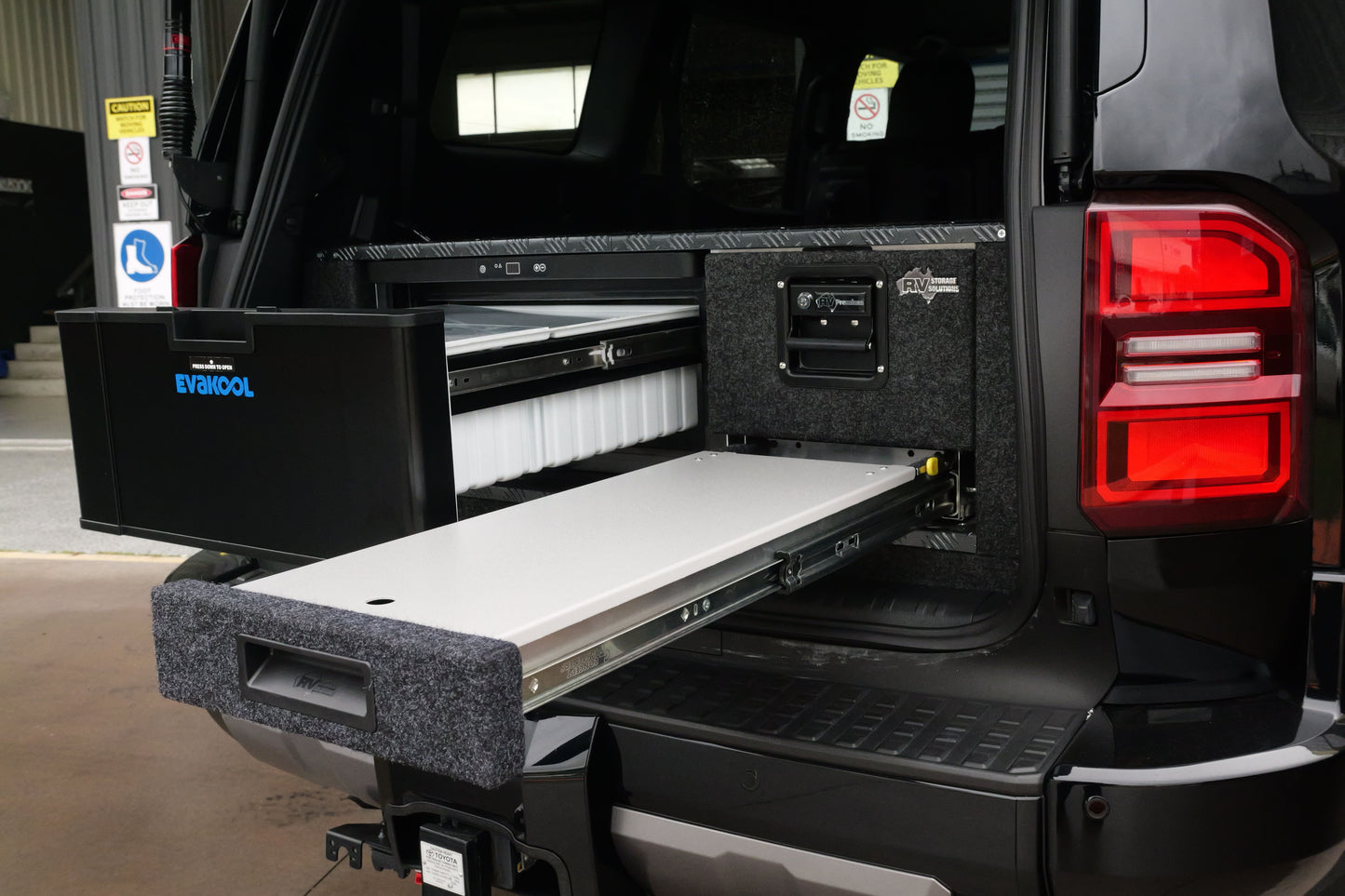 RVSS Fridge Drawer Stacker Drawers to Suit Prado 250 Series & EvaKool 40l Drawer Fridge