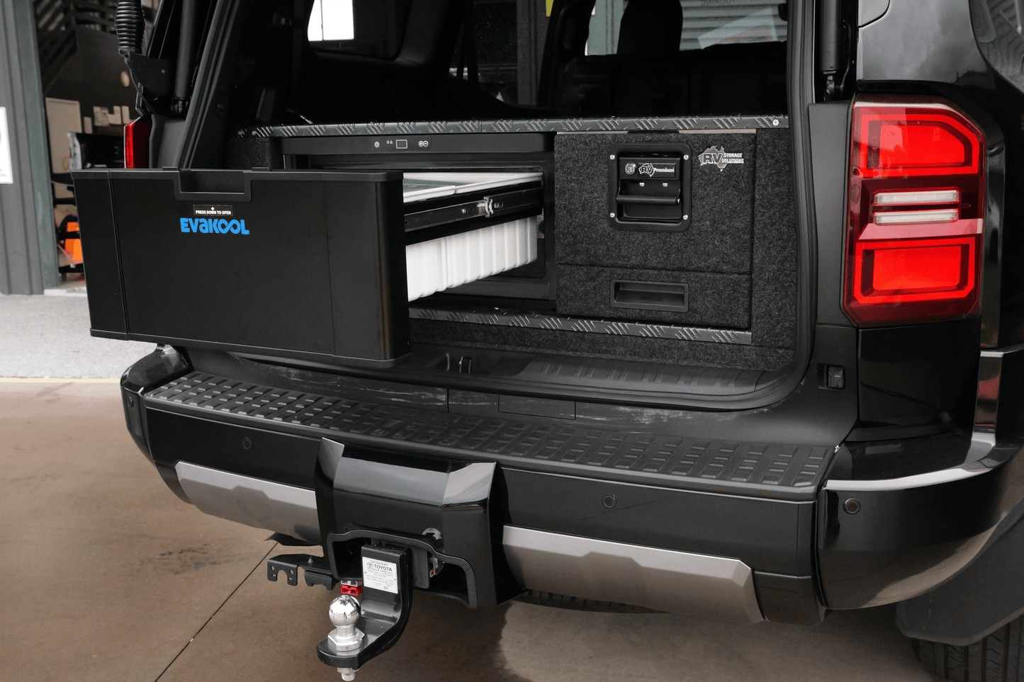 RVSS Fridge Drawer Stacker Drawers to Suit Prado 250 Series & EvaKool 40l Drawer Fridge