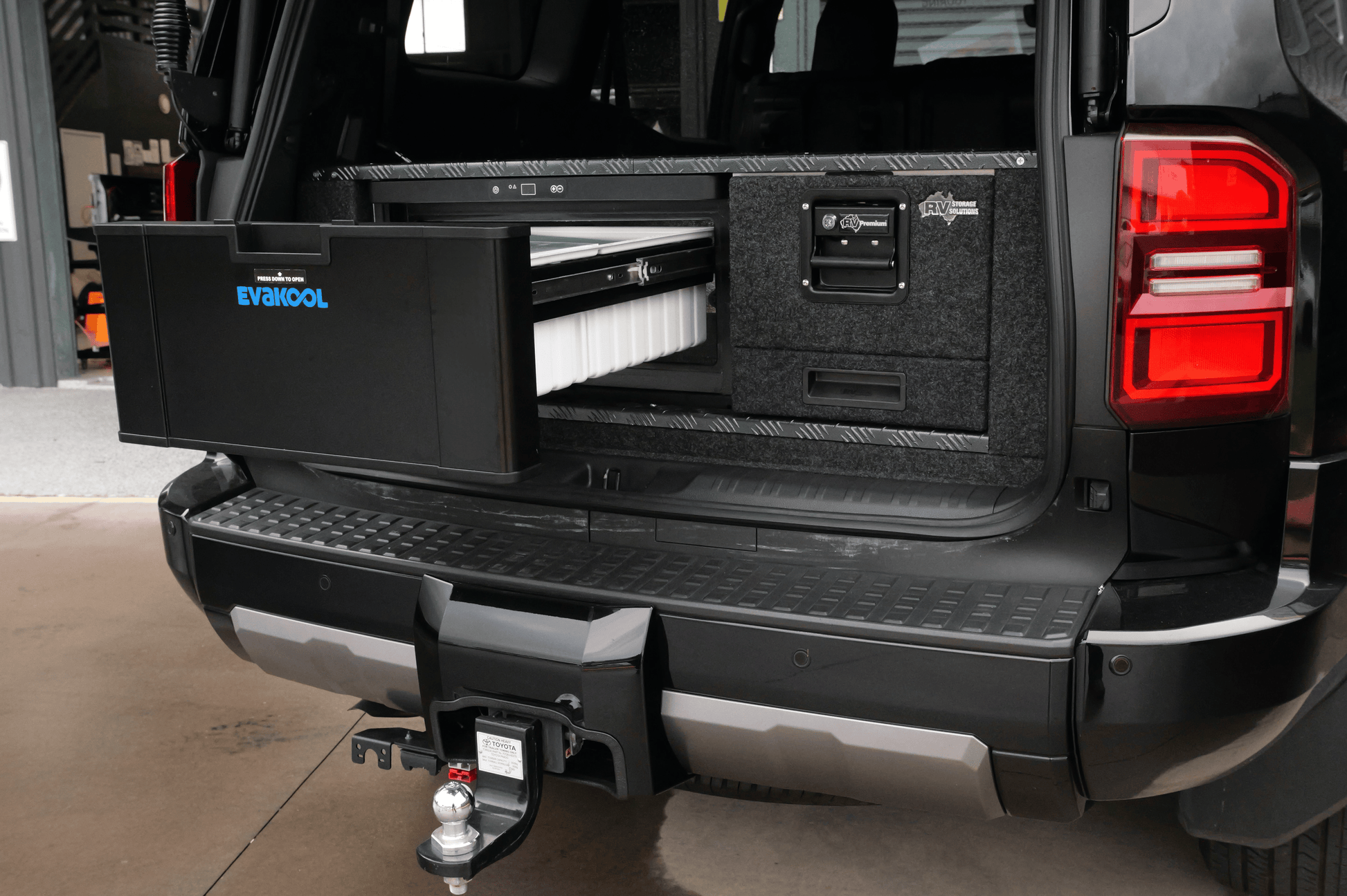 RVSS Fridge Drawer Stacker Drawers to Suit Prado 250 Series & EvaKool 40l Drawer Fridge