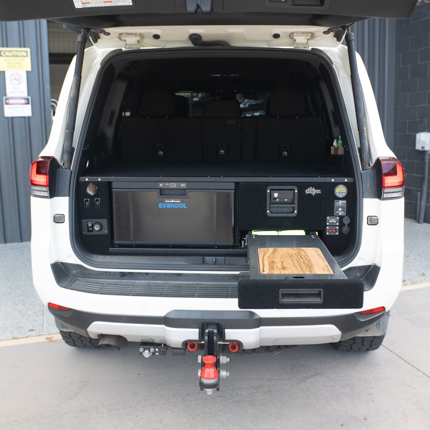 RVSS Signature Series The Evakool Weekender Plus to Suit Toyota Land Cruiser 300 Series & EvaKool 40l Drawer Fridge