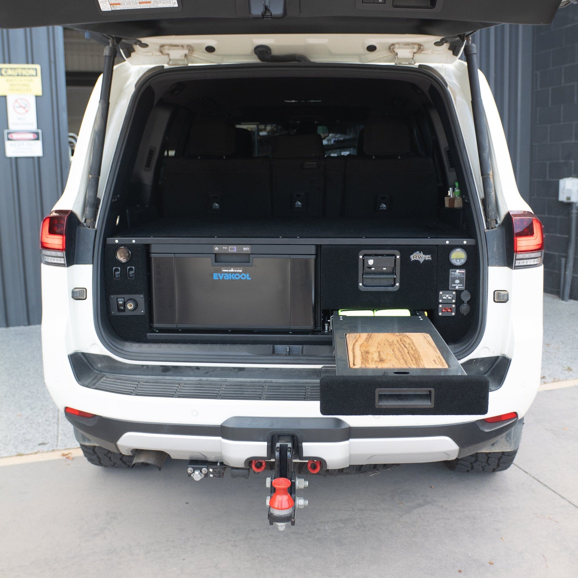 RVSS Signature Series The Evakool Weekender Plus to Suit Toyota Land Cruiser 300 Series & EvaKool 40l Drawer Fridge