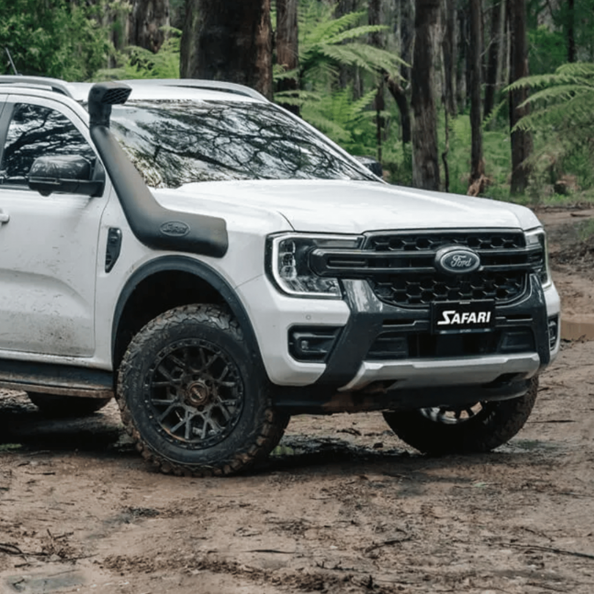 Safari - V - Spec Safari Snorkel for Next Gen Ford Ranger & Everest All Engines (06/2022 - on) - 4X4OC™ | 4x4 Offroad Centre