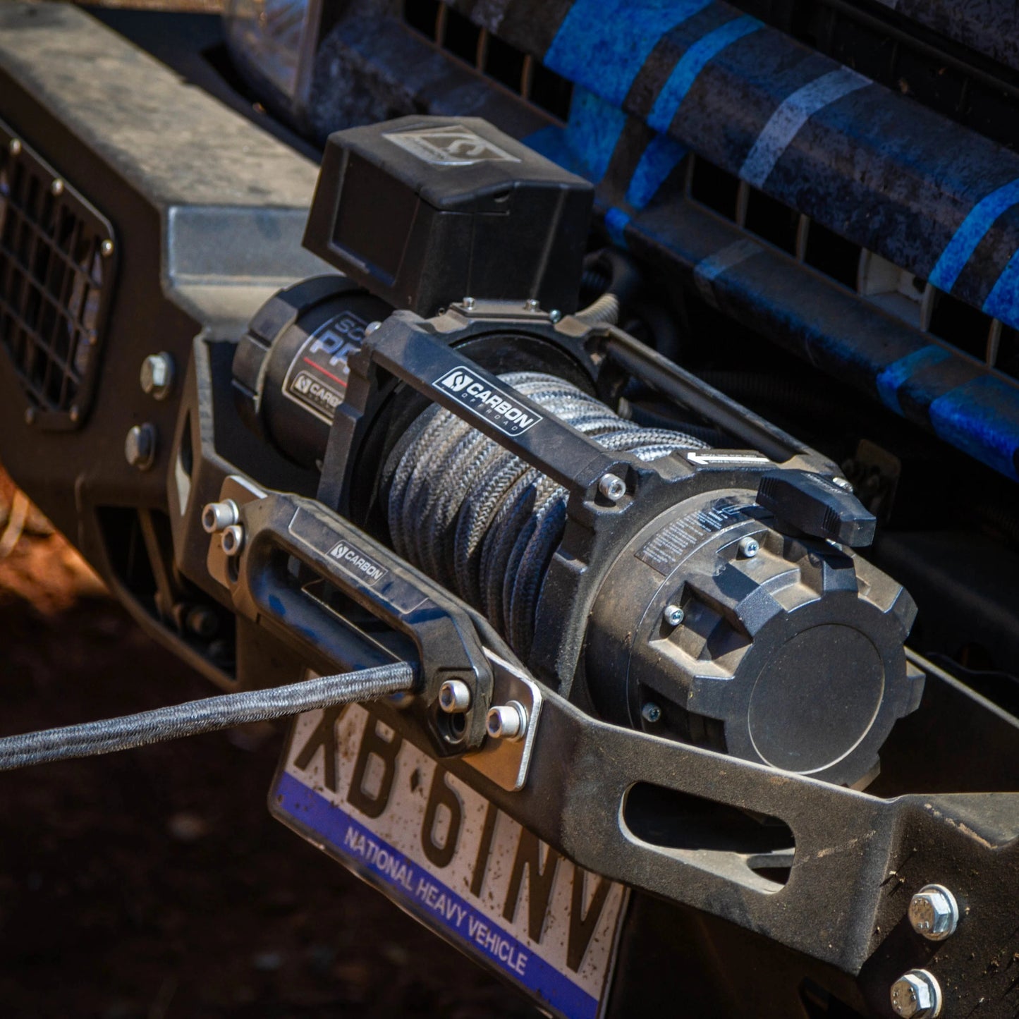 Carbon Scout Pro - 20000lb Extreme Duty Truck Winch 24V