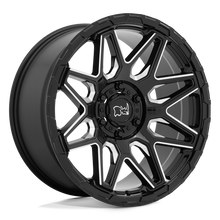 GLOSS BLACK W/ MILLED SPOKES