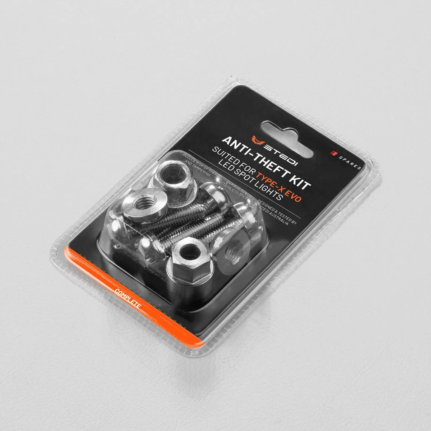 Type-X™ Evo 7 Inch Anti-Theft Kit